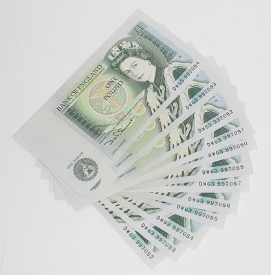 Lot 10 - Notes, Great Britain, Elizabeth II (1952-2022)