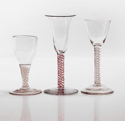 Lot 28 - A group of drinking glasses