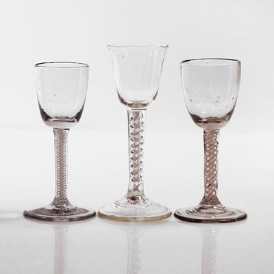 Lot 28 - A group of drinking glasses