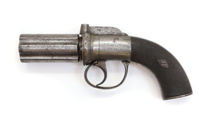 Lot 131 - A Pepperbox pistol