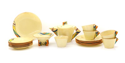 Lot 114 - A Clarice Cliff 'Bignou' tea service