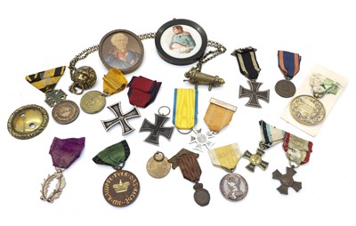 Lot 159 - A collection of mostly continental and German medals