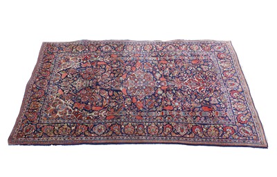 Lot 385 - A Heriz rug