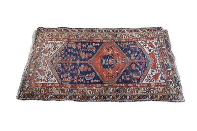Lot 397 - A Persian Malayer rug