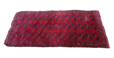Lot 376 - An Afghan rug