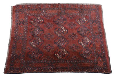 Lot 373 - An Afghan rug