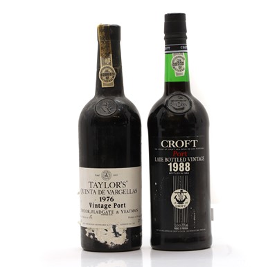 Lot 343 - Taylors, Quinta de Vargellas, Vintage Port, 1976
