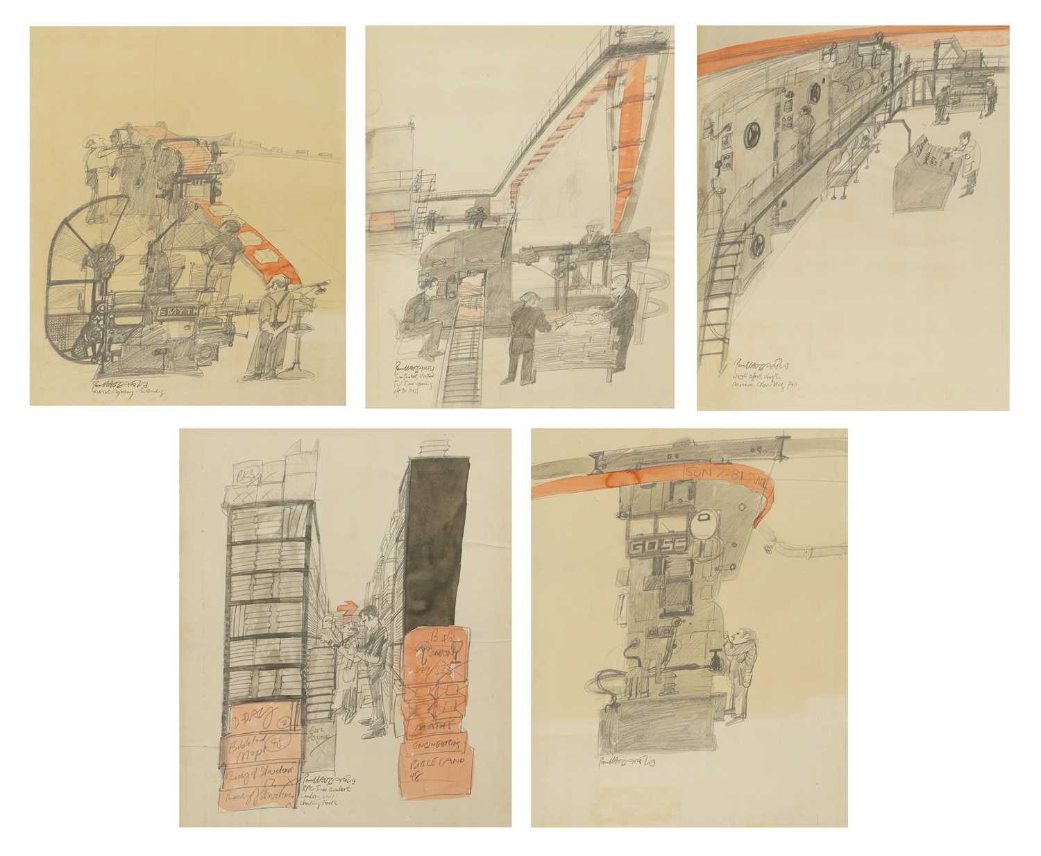 Lot 93 - Paul Hogarth RA (1917-2001)