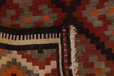 Lot 291 - A flat-weave kilim wool runner