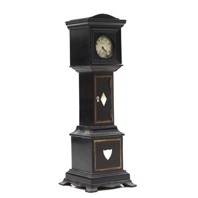 Lot 254 - An ebonised watch case