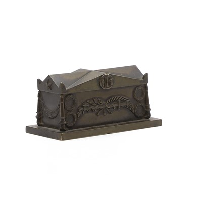 Lot 272 - A bronze sculpture modelled as Napoleon's tomb