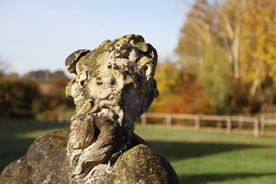 Lot 125 - A carved limestone statue after the antique