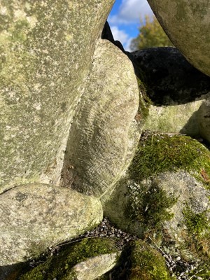 Lot 125 - A carved limestone statue after the antique