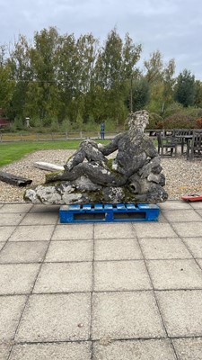 Lot 125 - A carved limestone statue after the antique