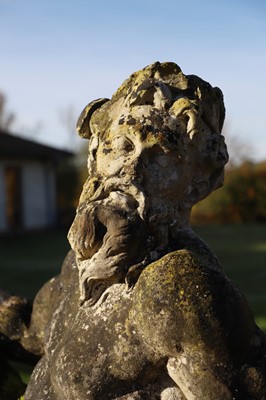 Lot 125 - A carved limestone statue after the antique