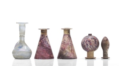 Lot 152 - A Roman blue glass vase
