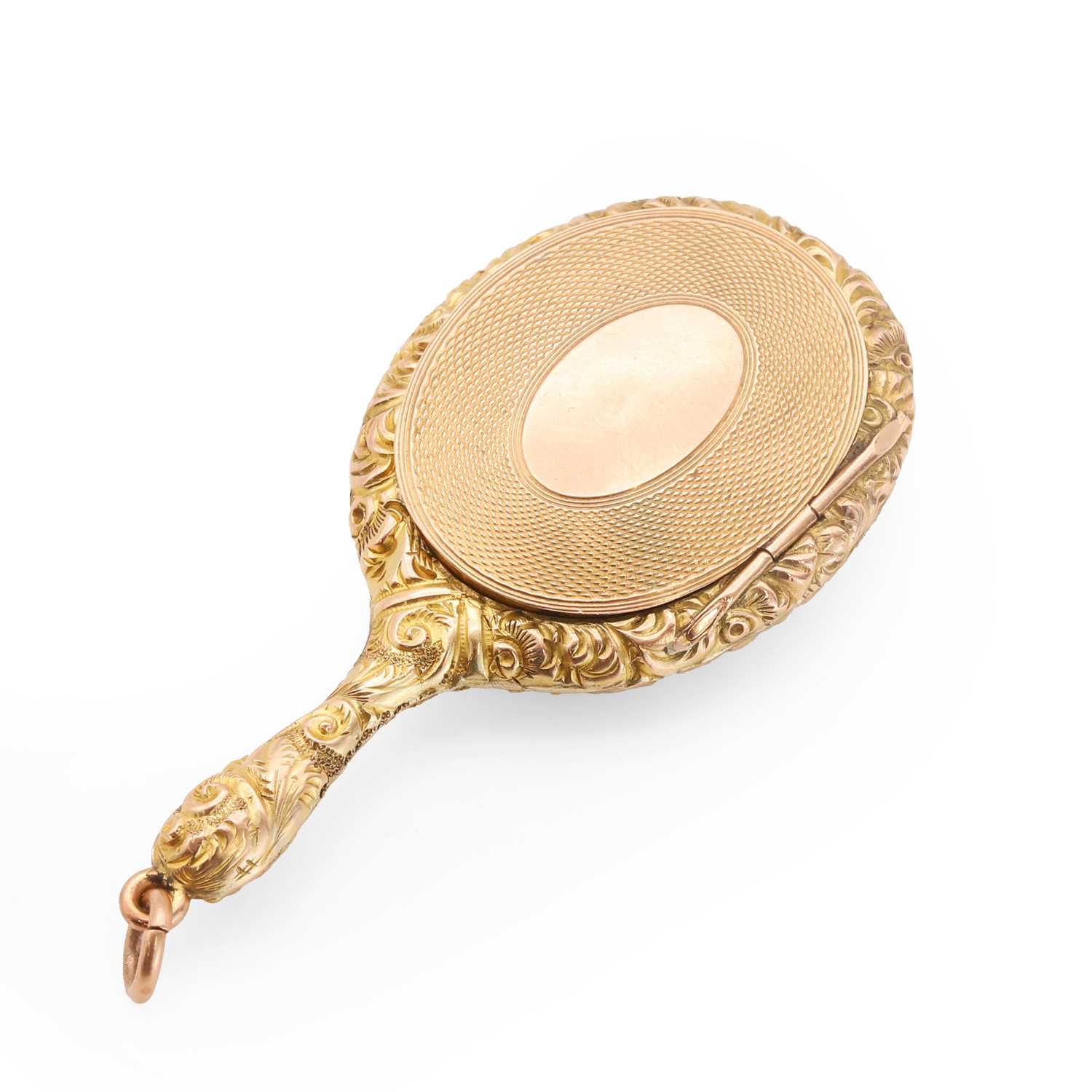 Lot 13 - An antique locket pendant