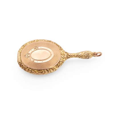 Lot 13 - An antique locket pendant