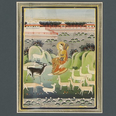 Lot 346 - An Indian illustration from a Ragamala series