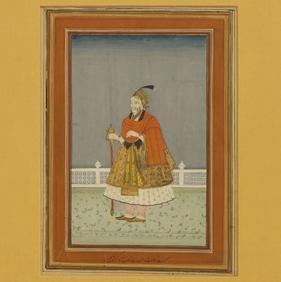 Lot 203 - A Mughal portrait of Sultan Abdullah Qutb Shah of Golconda