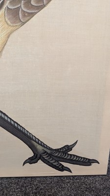 Lot 207 - A large Indian Company School painting of a sandhill crane