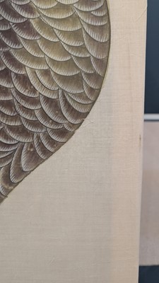 Lot 207 - A large Indian Company School painting of a sandhill crane