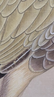 Lot 207 - A large Indian Company School painting of a sandhill crane