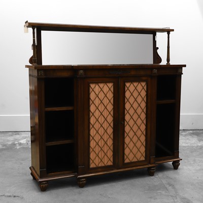 Lot 529 - A Regency rosewood chiffonier