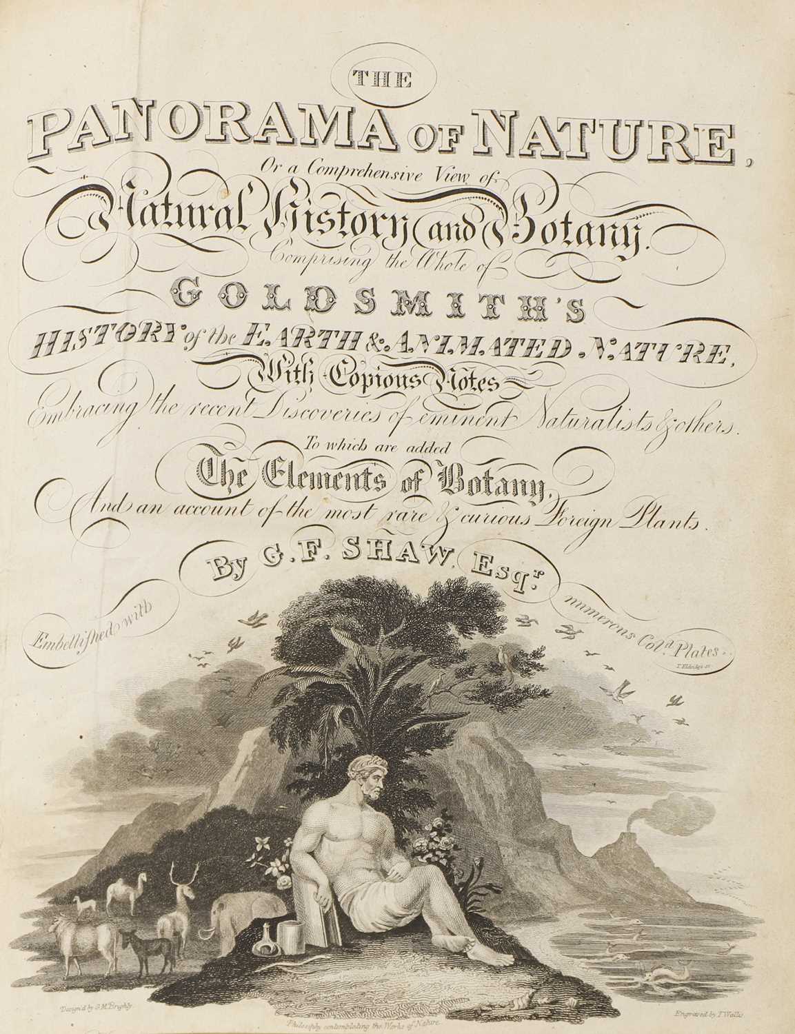 Lot 206 - Shaw, G F & Dr. Goldsmith: The Panorama of Nature
