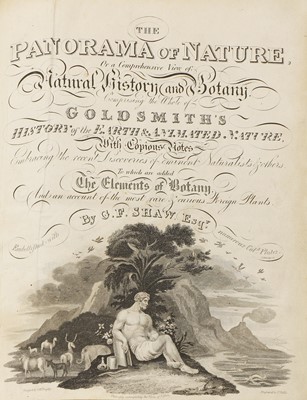 Lot 206 - Shaw, G F & Dr. Goldsmith: The Panorama of Nature