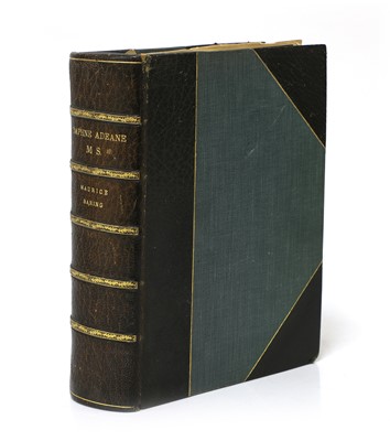 Lot 275 - Original MANUSCRIPT