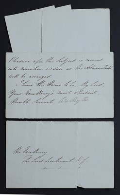 Lot 286 - Wellington (Duke of). Autograph letter signed, to his brother?