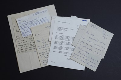 Lot 302 - Letters written to Leonard Walden, including: Francis CRICK: Autograph letter Signed