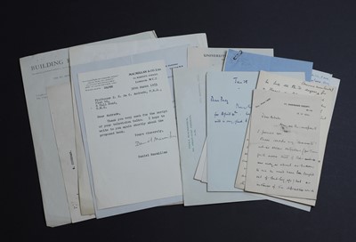 Lot 319 - MOTT, Neville. F: Two Autograph Letter Signed; addressed to Andrade.
