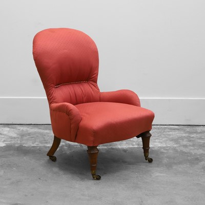 Lot 501 - A Gillows nursing chair