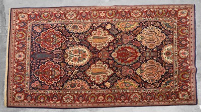 Lot 424 - A pair of Persian Keshan rugs