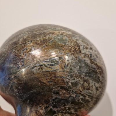 Lot 1 - An onion-shaped wine bottle