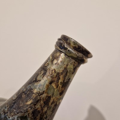 Lot 1 - An onion-shaped wine bottle