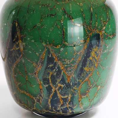 Lot 71 - A WMF Ikora glass lamp