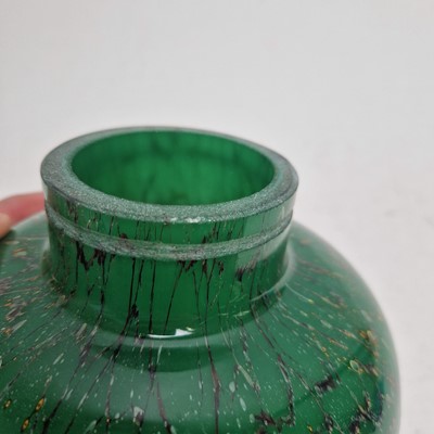 Lot 71 - A WMF Ikora glass lamp