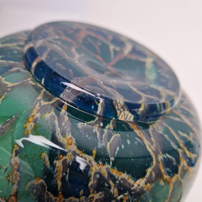 Lot 71 - A WMF Ikora glass lamp