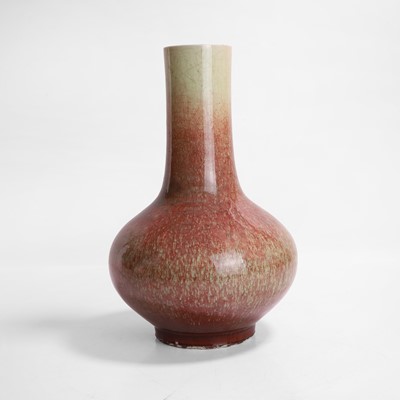 Lot 77 - A Chinese flambé vase