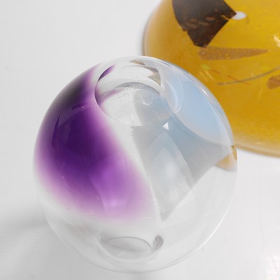Lot 207 - Two Kosta Boda glass items