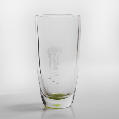 Lot 165 - A Kosta glass vase