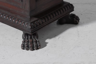 Lot 338 - A George IV mahogany wine cooler