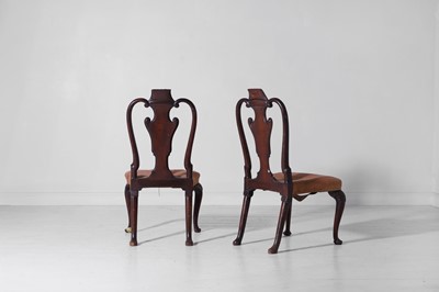 Lot 335 - A pair of cedar side chairs