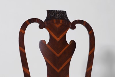 Lot 335 - A pair of cedar side chairs