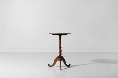 Lot 347 - A George IV maple and specimen wood occasional table