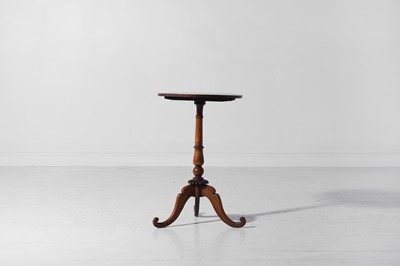 Lot 347 - A George IV maple and specimen wood occasional table
