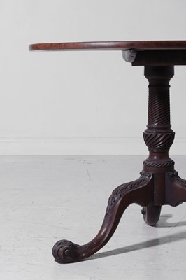 Lot 399 - A George II mahogany tripod table
